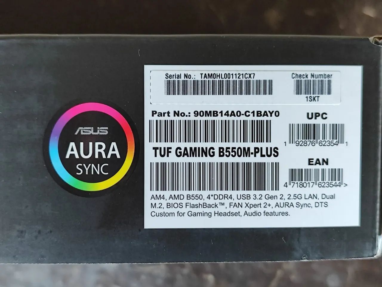 Placa mãe Asus tuf b550m plus - Foto 3