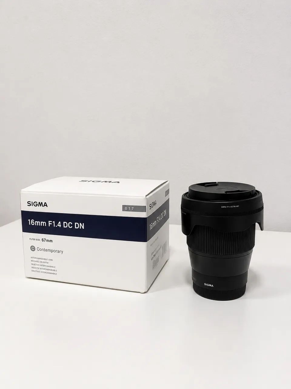 Lente sigma 16mm f1.4 para Sony E-Mount (zve10, fx30, a6400, a7iii