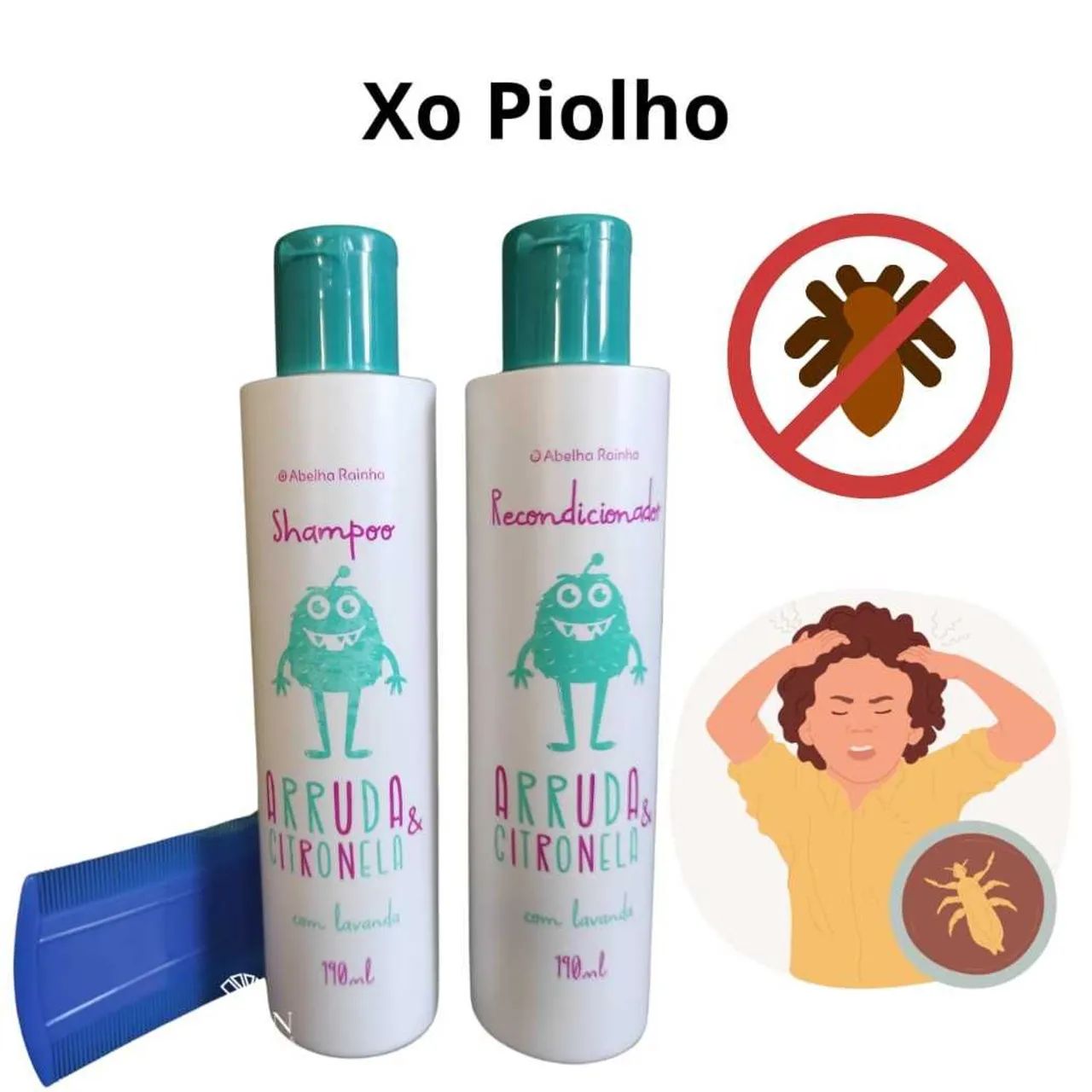 Kit piolho da Abelha Rainha 