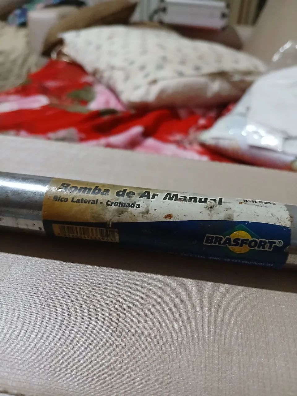 Bomba antiga ench.peneu  - Foto 3