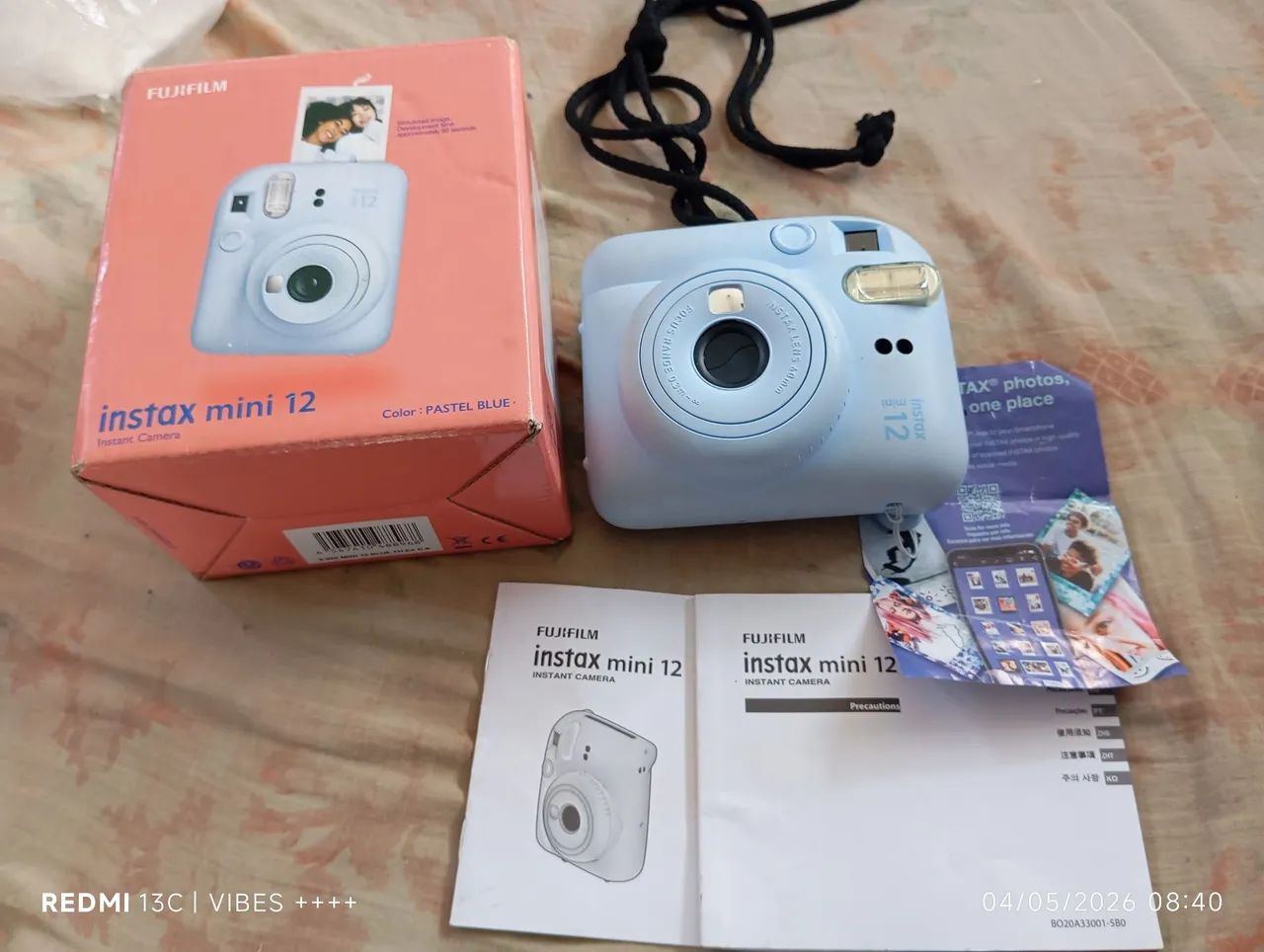 Câmera instax 12 instantânea  - Foto 3