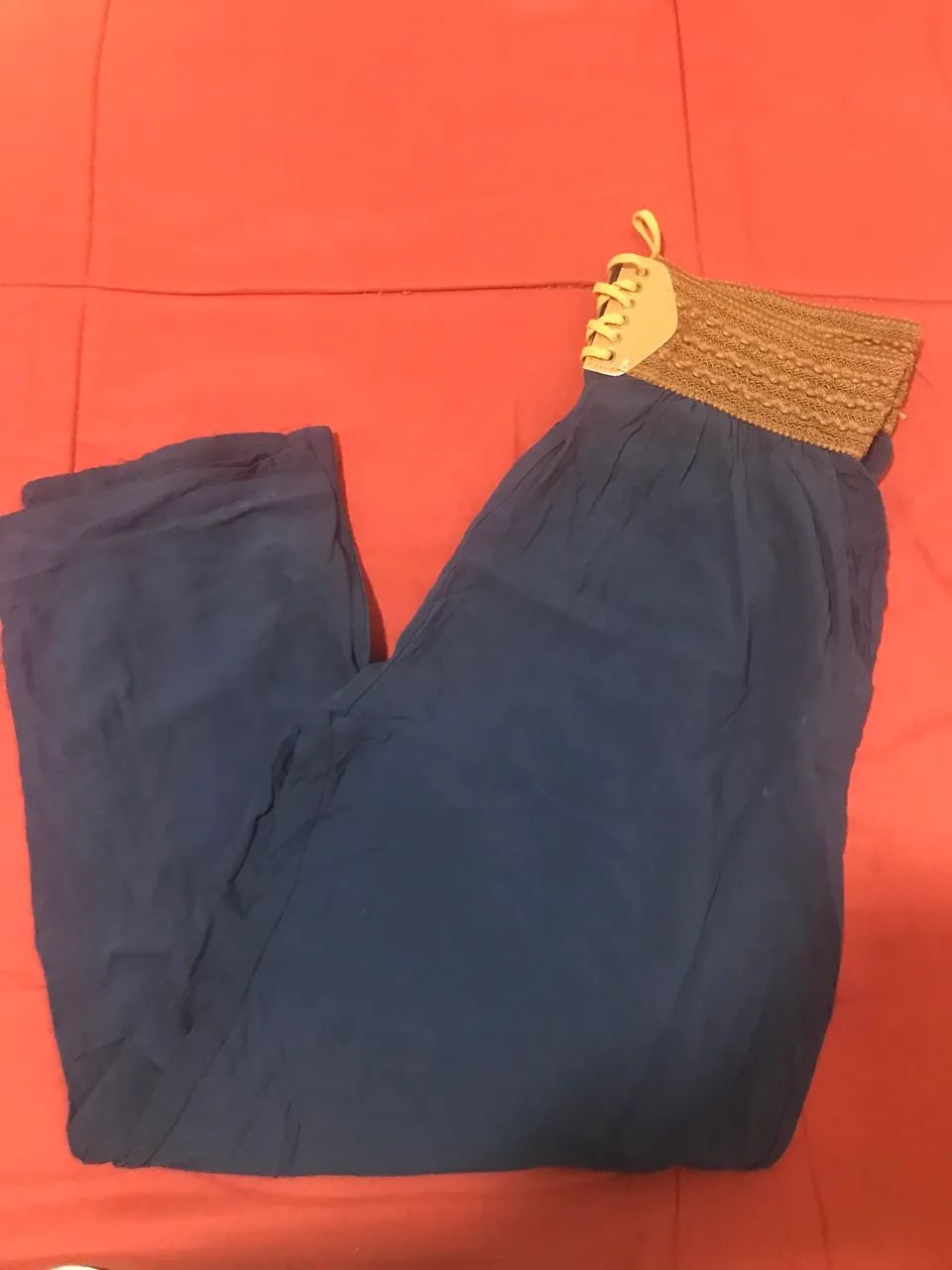 Calça azul 