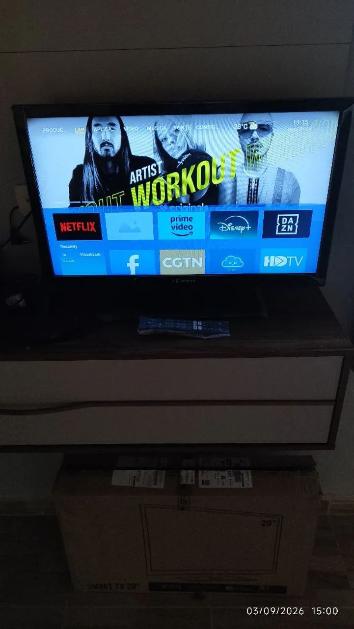 Smart tv 29 polegadas ibust 
