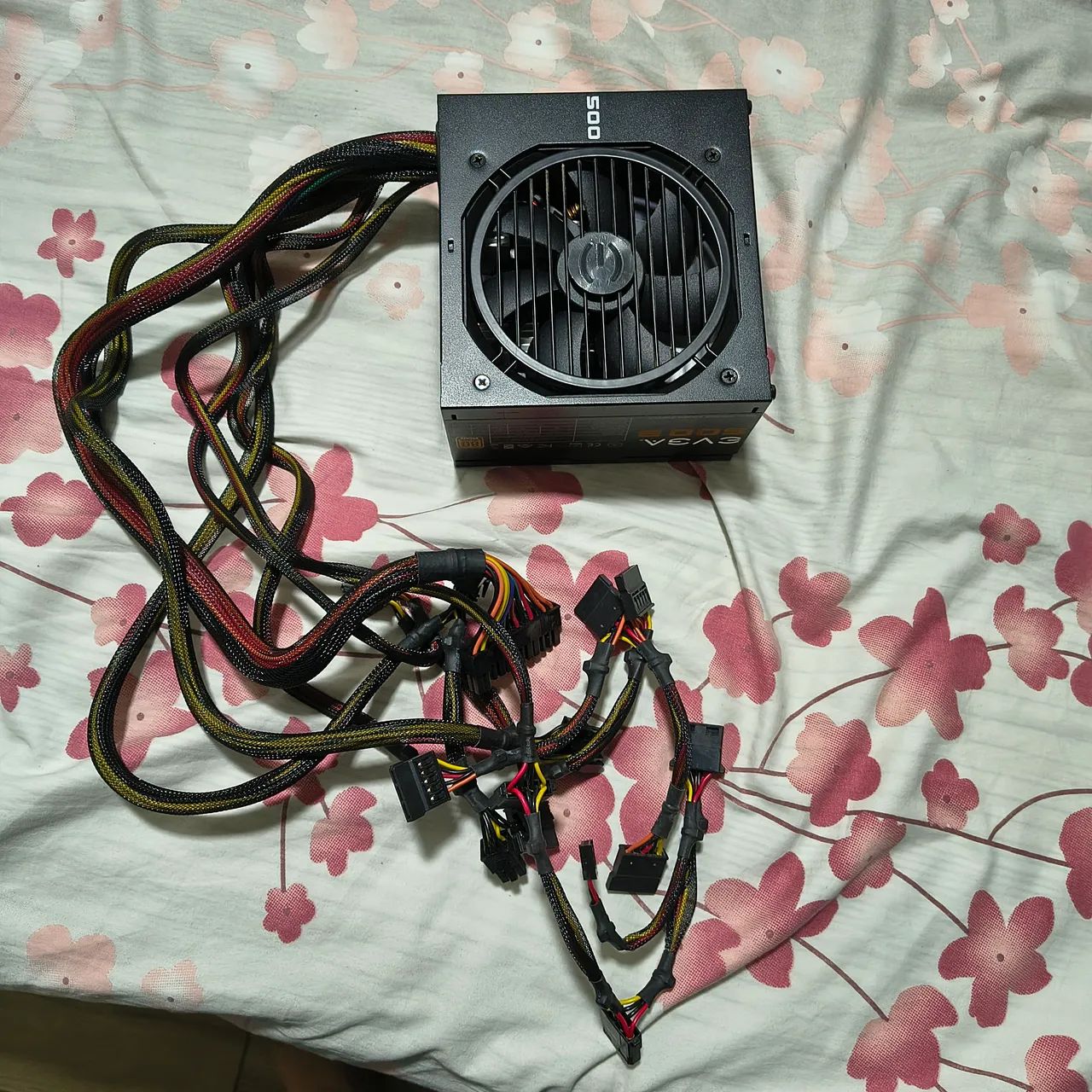 Fonte 500W EVGA 80 PLUS BRONZE - Foto 5