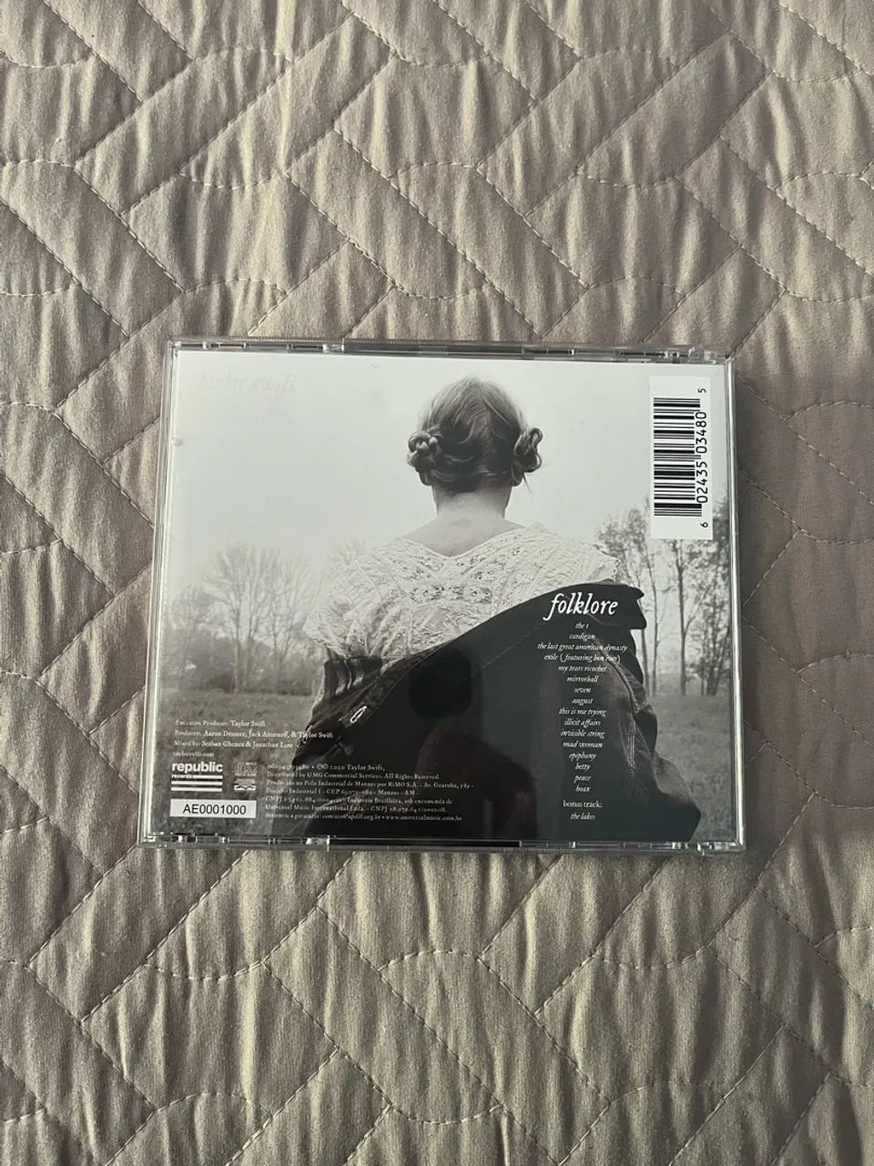 Cd Taylor Swift - folklore  - Foto 3
