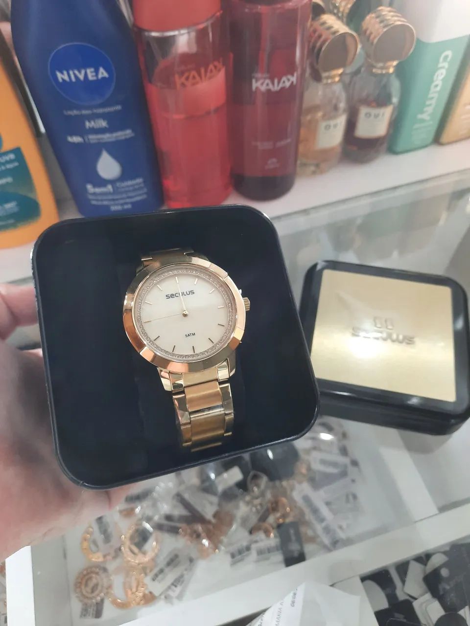 Relogio feminino seculus 