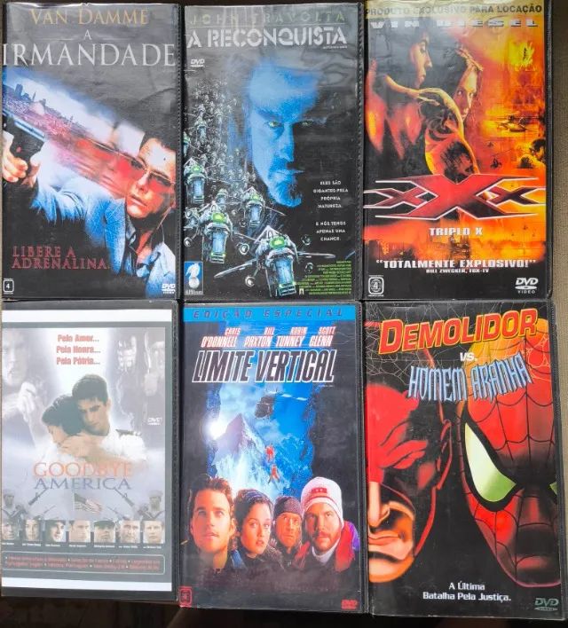 Fitas VHS Filmes