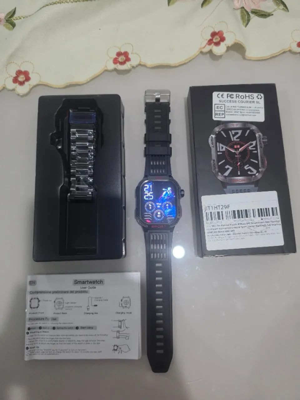 Smartwatch Militar HT29F Huawei Xiaomi
