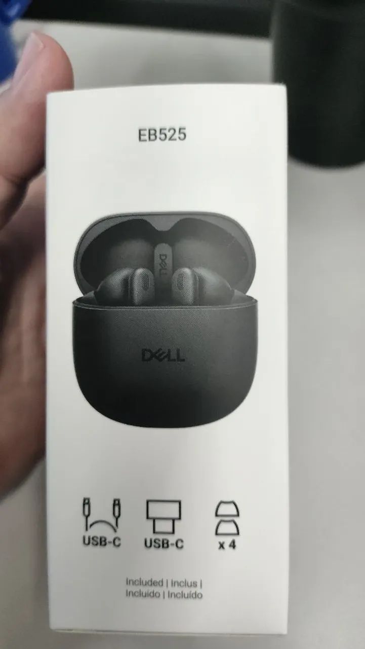 Dell Pro Plus Earbuds EB525 ANC Bluetooth 5.3 Lacrado - Fones de