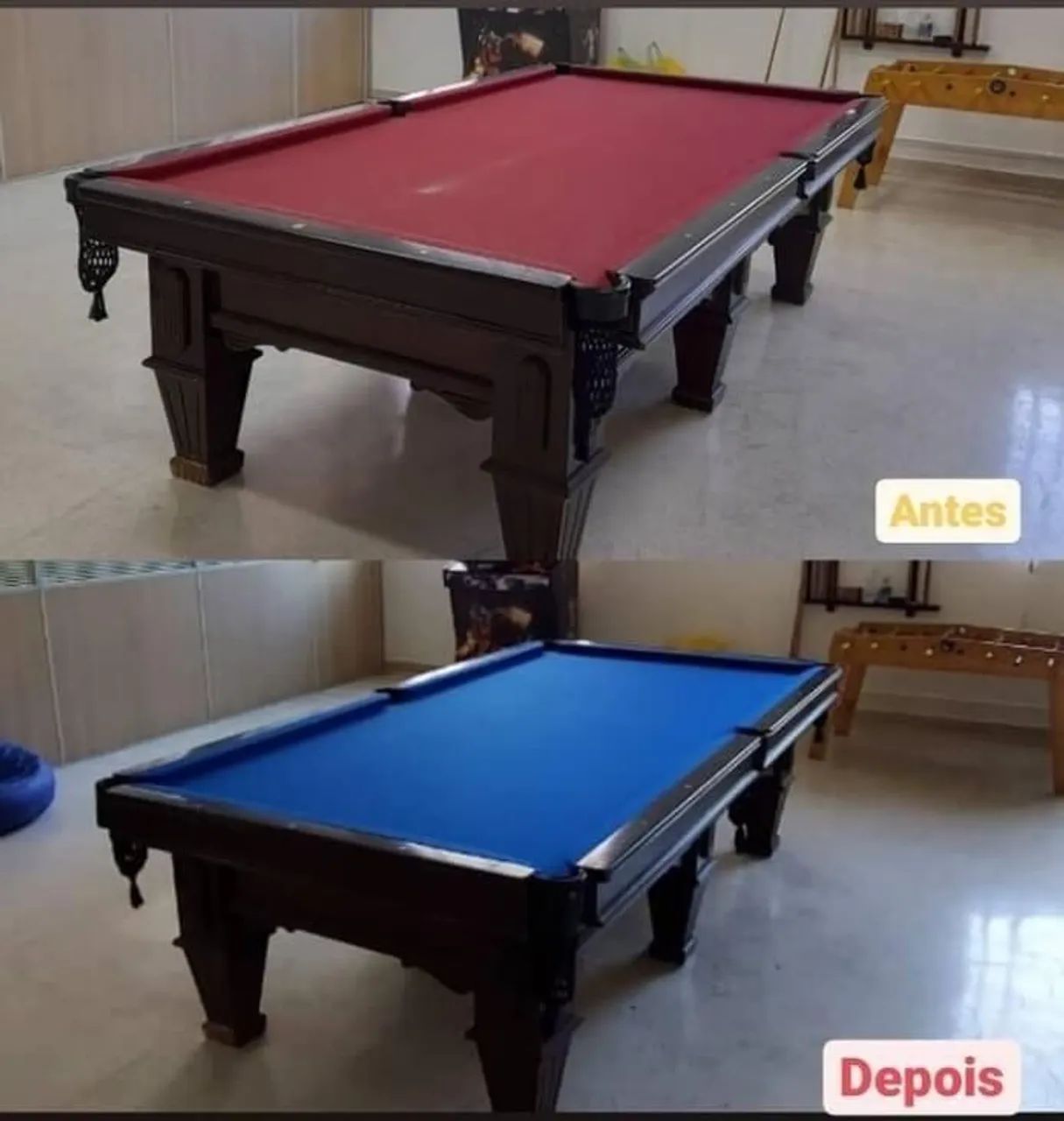 manutenção mesa bilhar - Foto 4