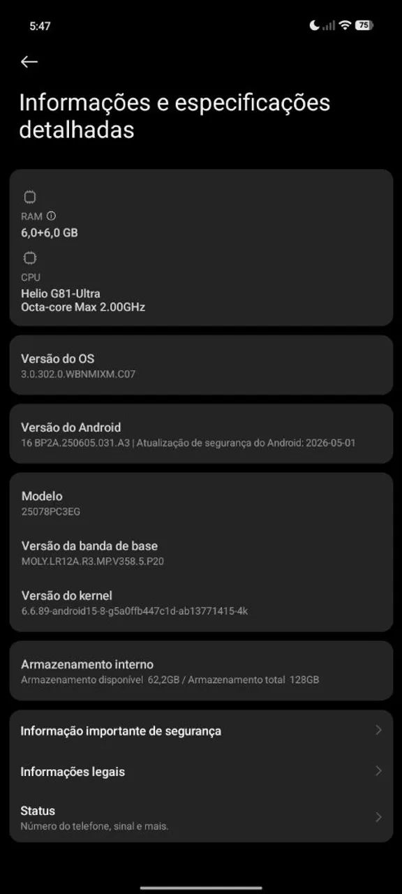 vendo ou troco Poco C85 - Foto 3