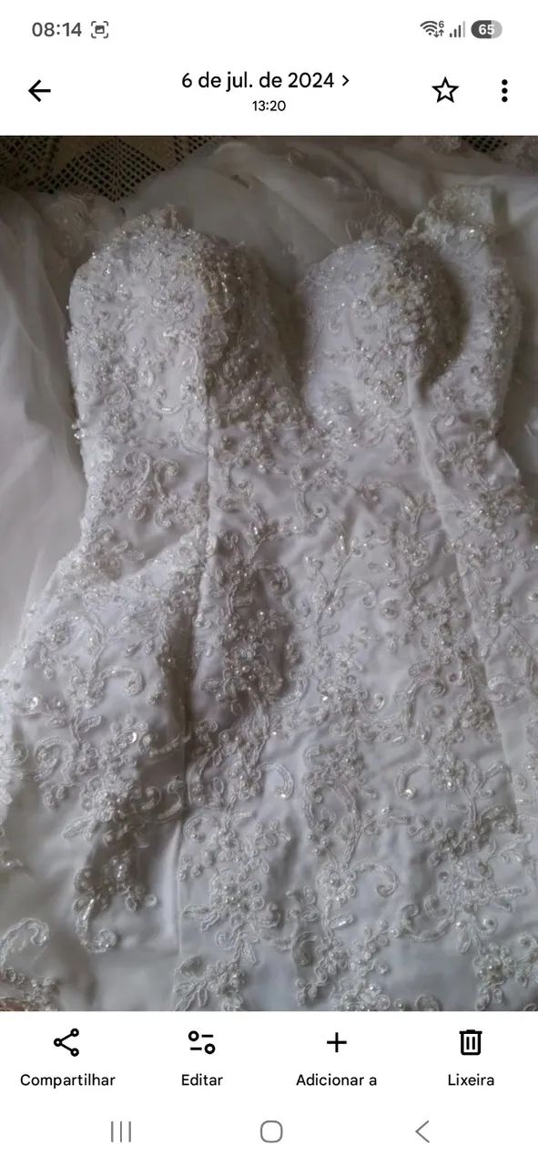 Vestido de noiva  - Foto 3
