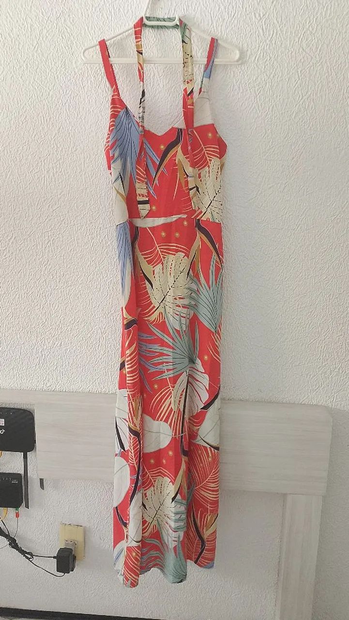 Vestido longo colorido - Foto 2