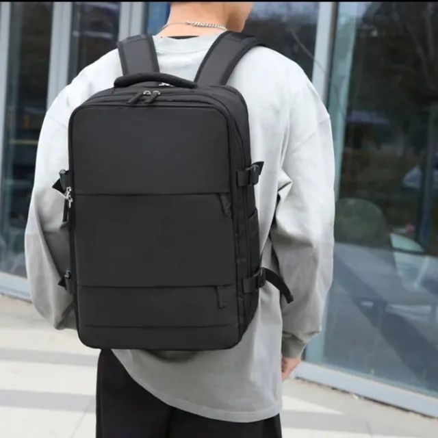 Mochila de Viagem impermeável com compartimento para notebook e USB só 169! Entrego - Foto 2