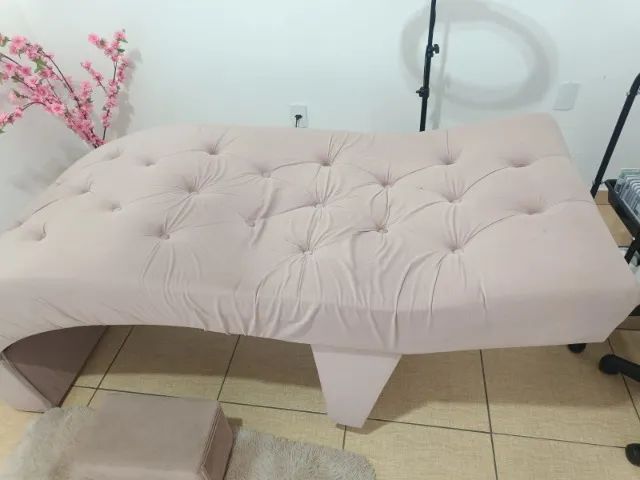 Maca usada Maca rosê para estética + escada de apoio + Capa  - Foto 3