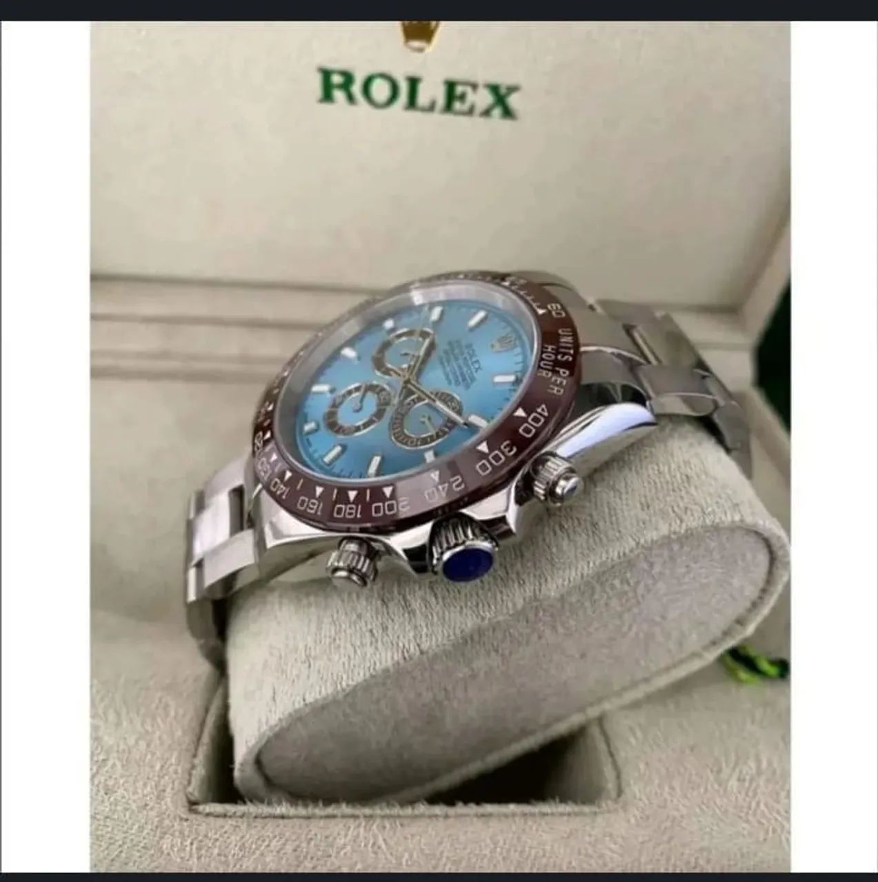 Rolex Daytona cosmograph platina Automático linha premium AAA + - Foto 5