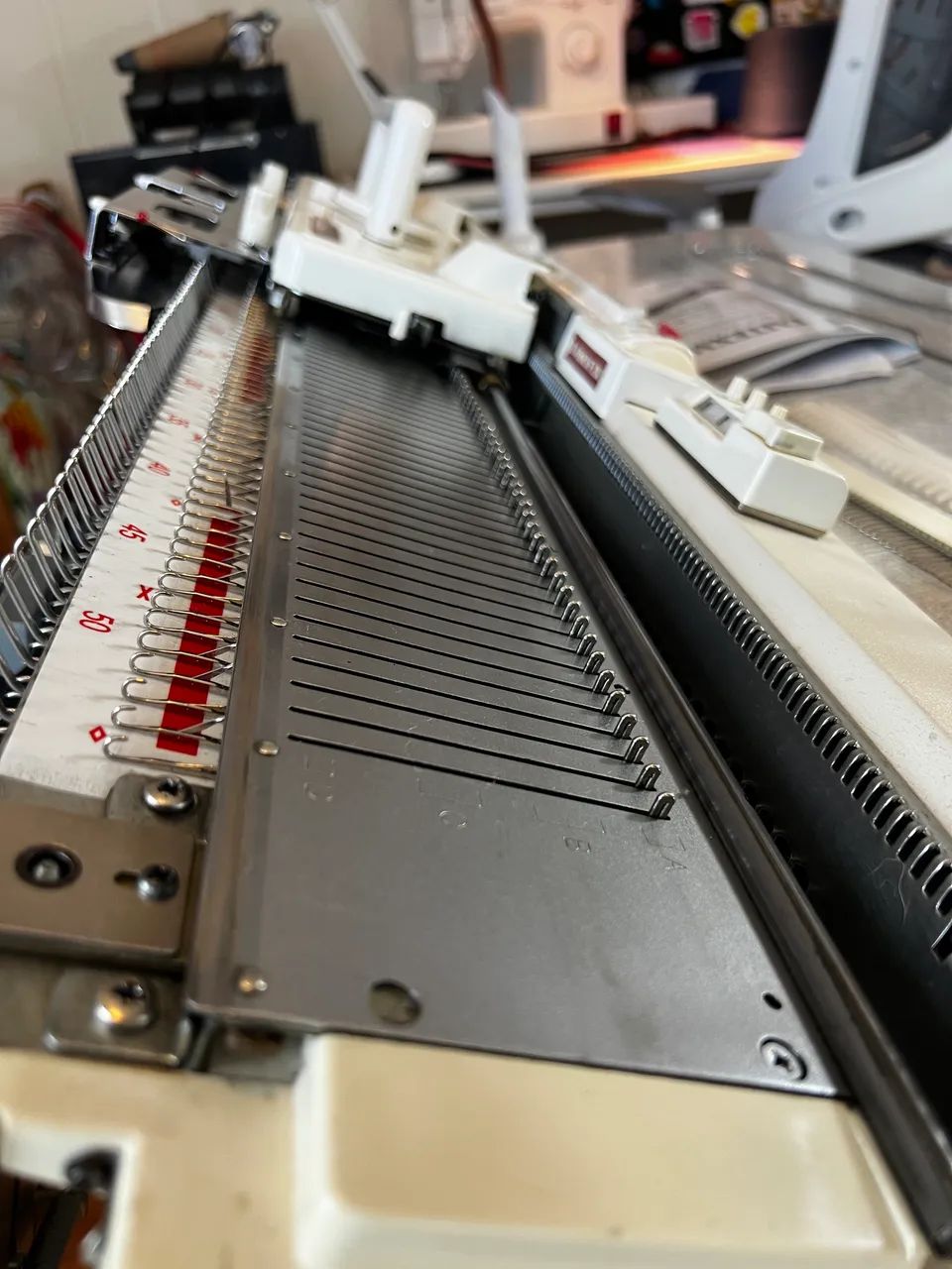 Máquina de Tricô Lã Grossa 9" SK 155 c/ Frontura SR 155 - Foto 6