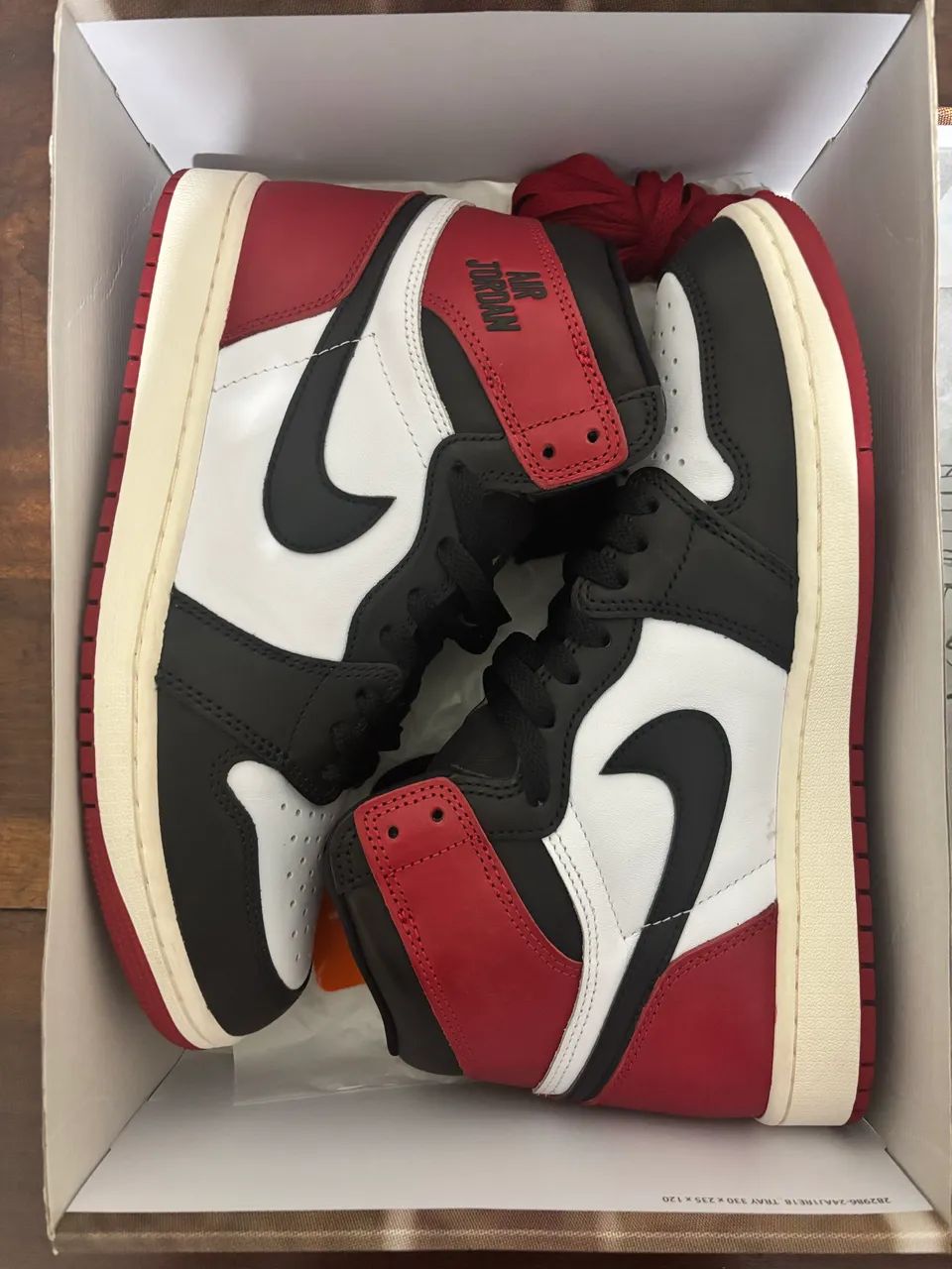 Air Jordan 1 high og black toe - Foto 3