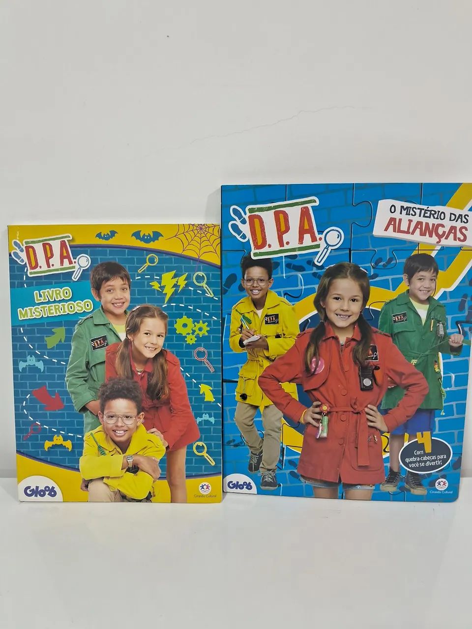 Livro e quebra cabeça DPA detetives do predio azul - Foto 2