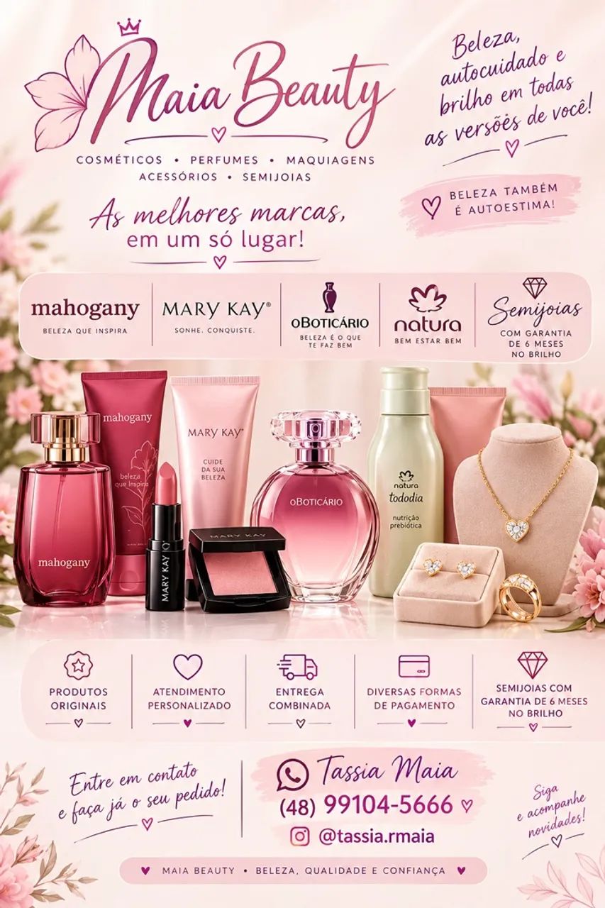 Cosméticos, maquiagens, perfumes e semijoias - Foto 3
