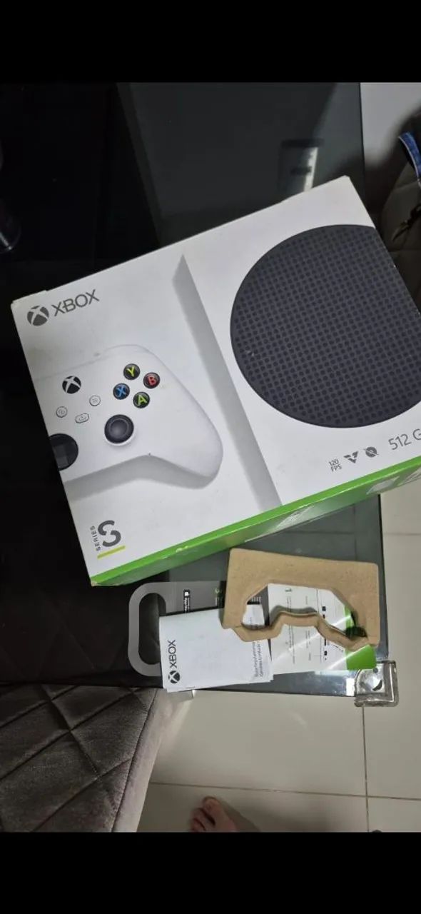 Caixa xbox series s 