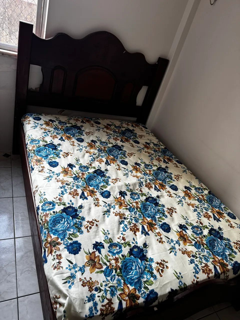 Cama de Casal em Madeira Maciça | Sem Colchão - Foto 3