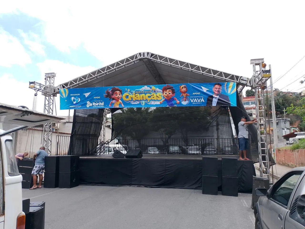 Palco para shows e eventos , aniversários, casamentos,formatura e muito mais .  - Foto 5