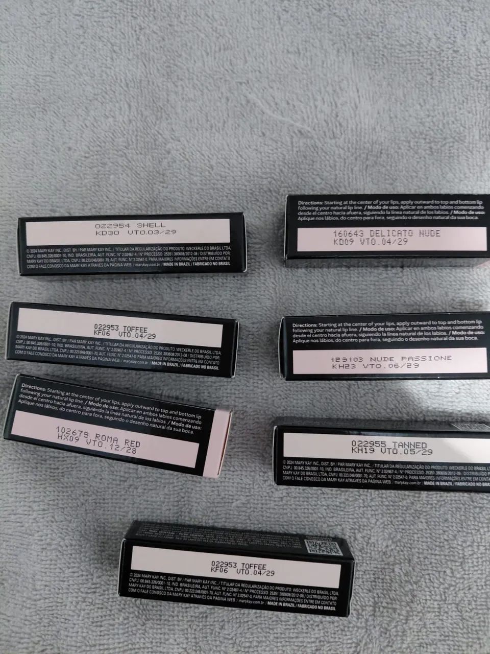 Batons Mary Kay 