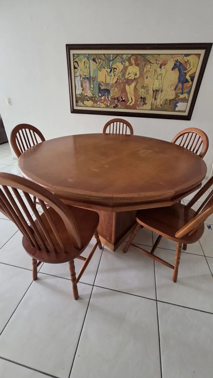 Mesa Madeira Maciça 