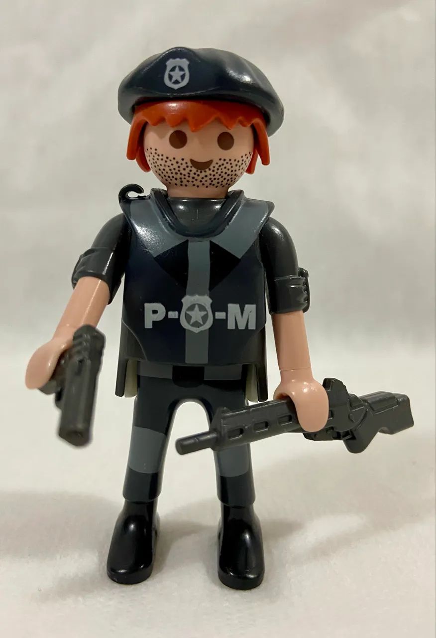 PLAYMOBIL - Polícia Militar (5515) **ORIGINAL** - Foto 4