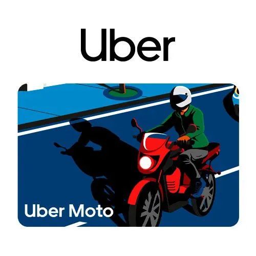 Moto Uber 