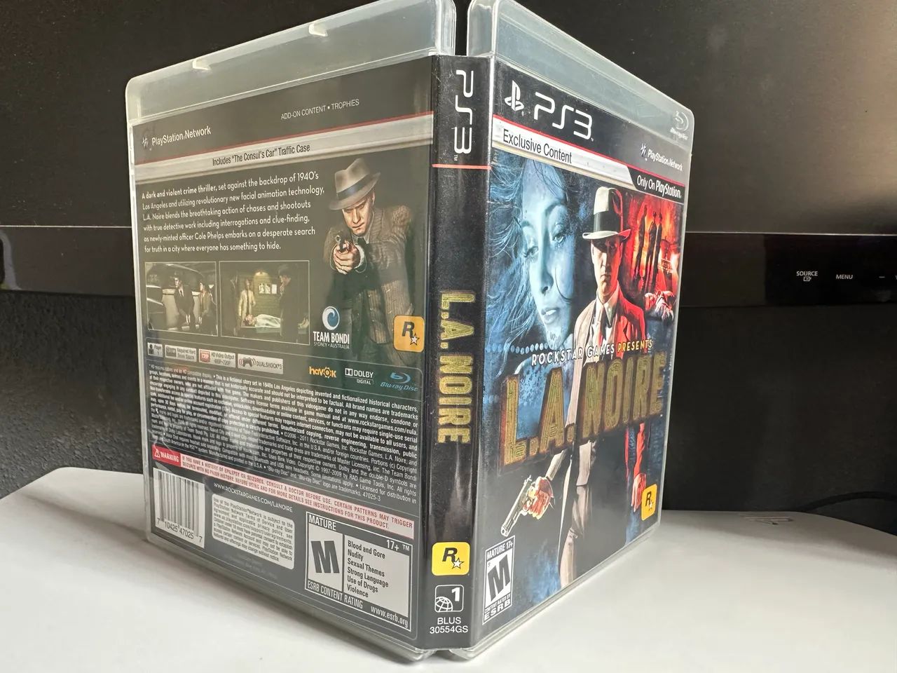  L.A. NOIRE, JOGO ORIGINAL PS3  - Foto 4