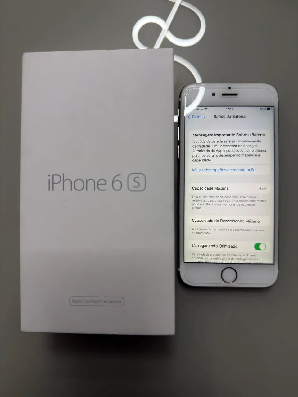 iPhone 6s 16GB - TODO ORIGINAL - IMPECÁVEL - Foto 5