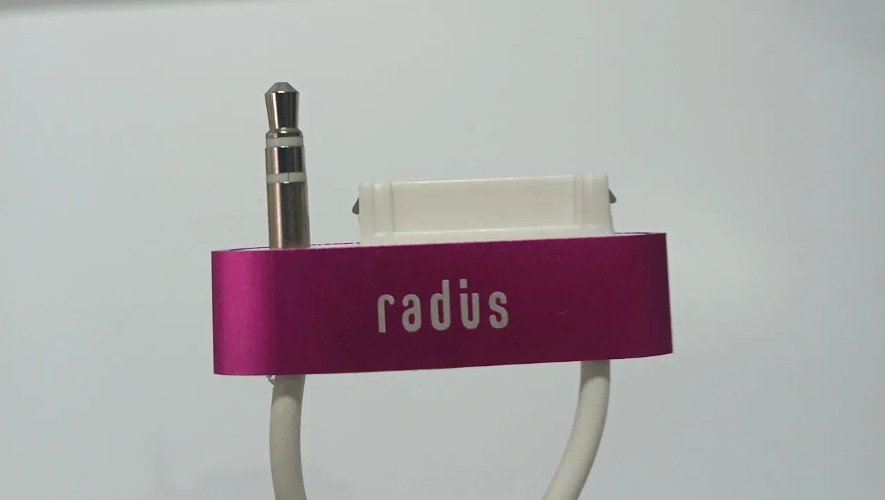 Fone Radius Atomic Strap p/ iPod Nano 3 Geração - Rosa