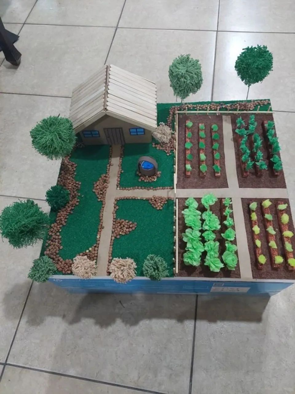Maquetes escolares.