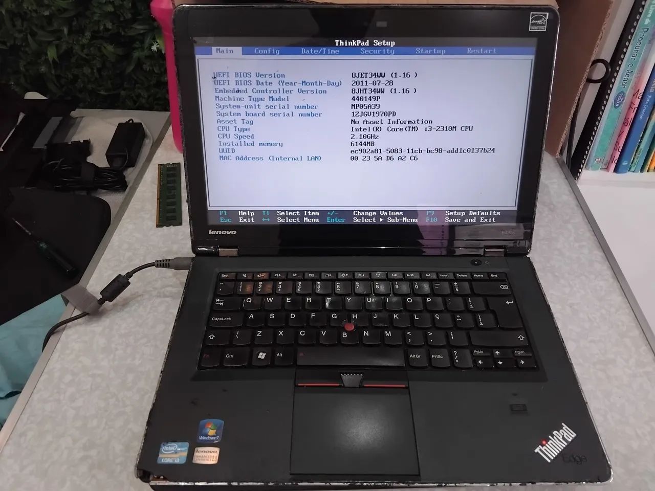 Lenovo Thinkpad Edge E420s i3 2310 6gb hd500gb - Notebooks - Mooca