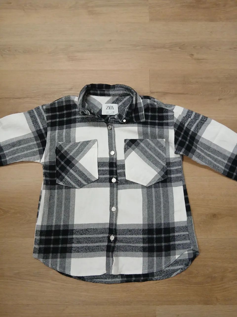 Camiseta xadrez infantil 