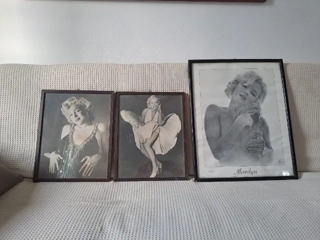 Quadros antigos Marilyn Monroe coleção 
