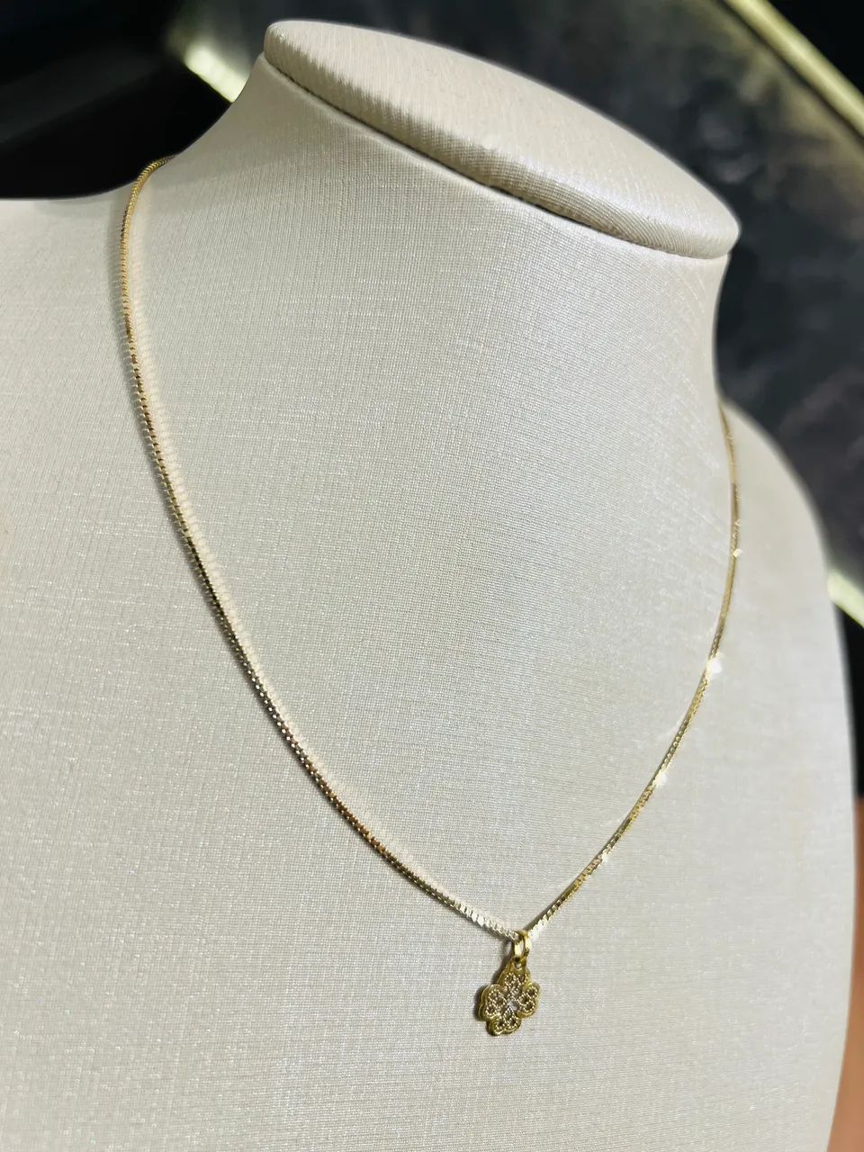 Cordão de ouro feminino com garantia ( LOJA ) - Foto 2