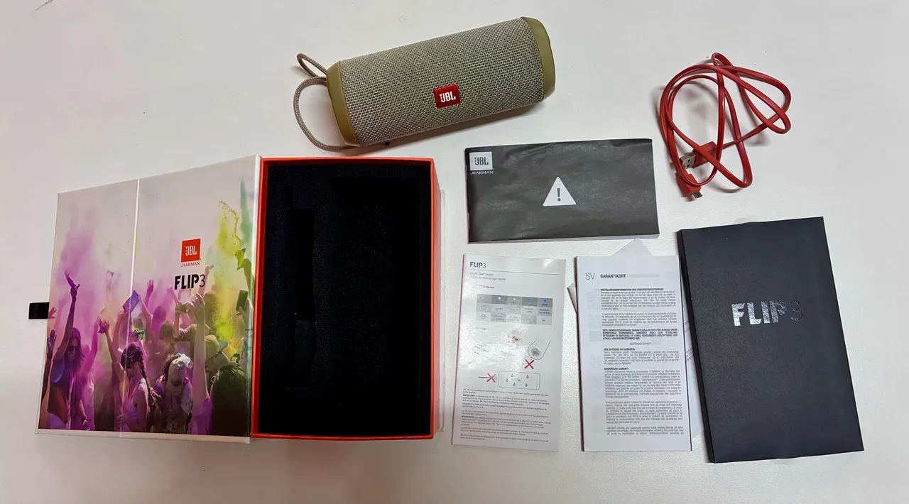 Caixa de som Bluetooth JBL Flip 3 original  - Foto 5