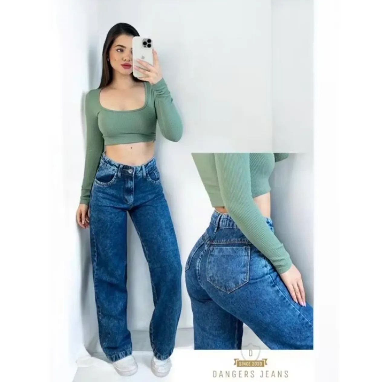 Calça jeans Wide leg