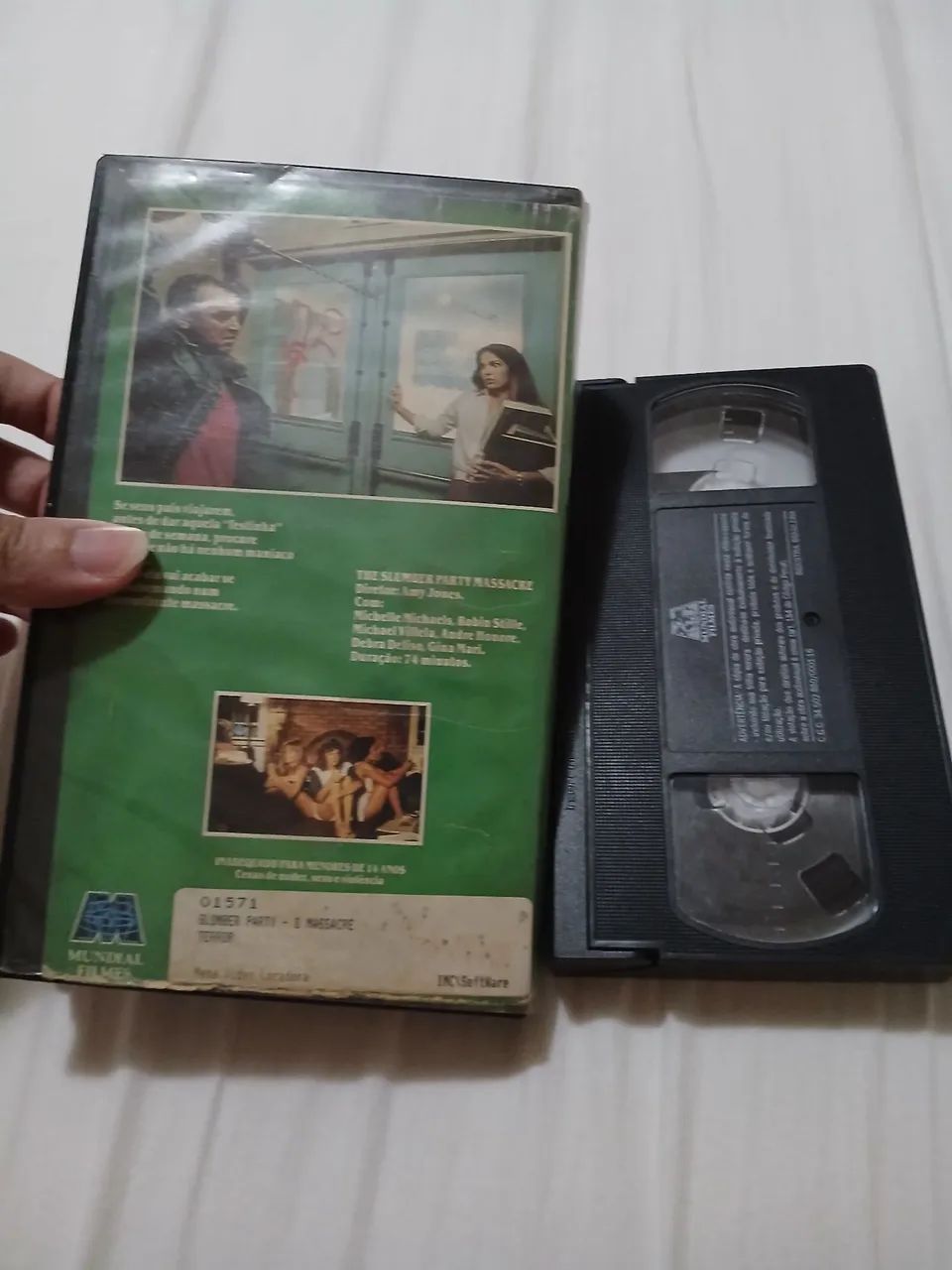 Vhs slumber party o massacre slasher terror - Foto 3