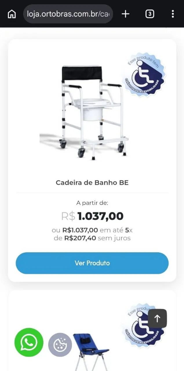 CADEIRA DE RODAS #NOVA - Foto 4