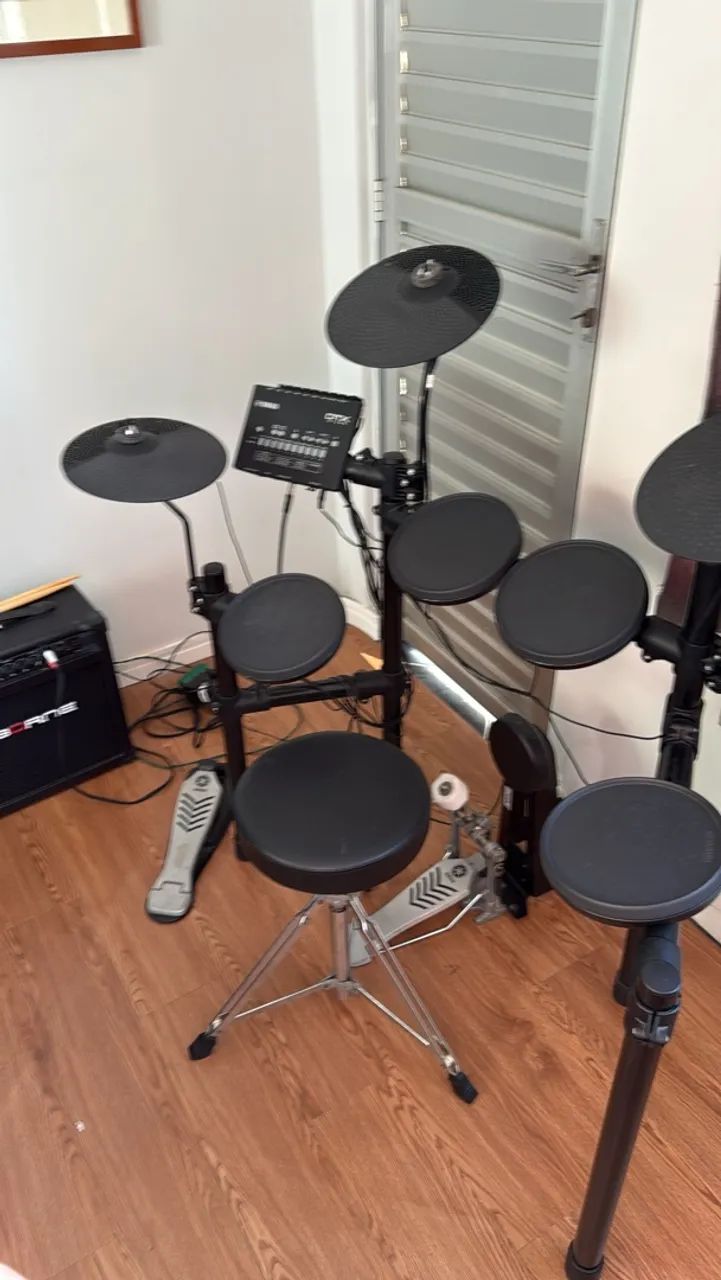 Bateria eletrônica Yamaha Dtx452k  - Foto 5
