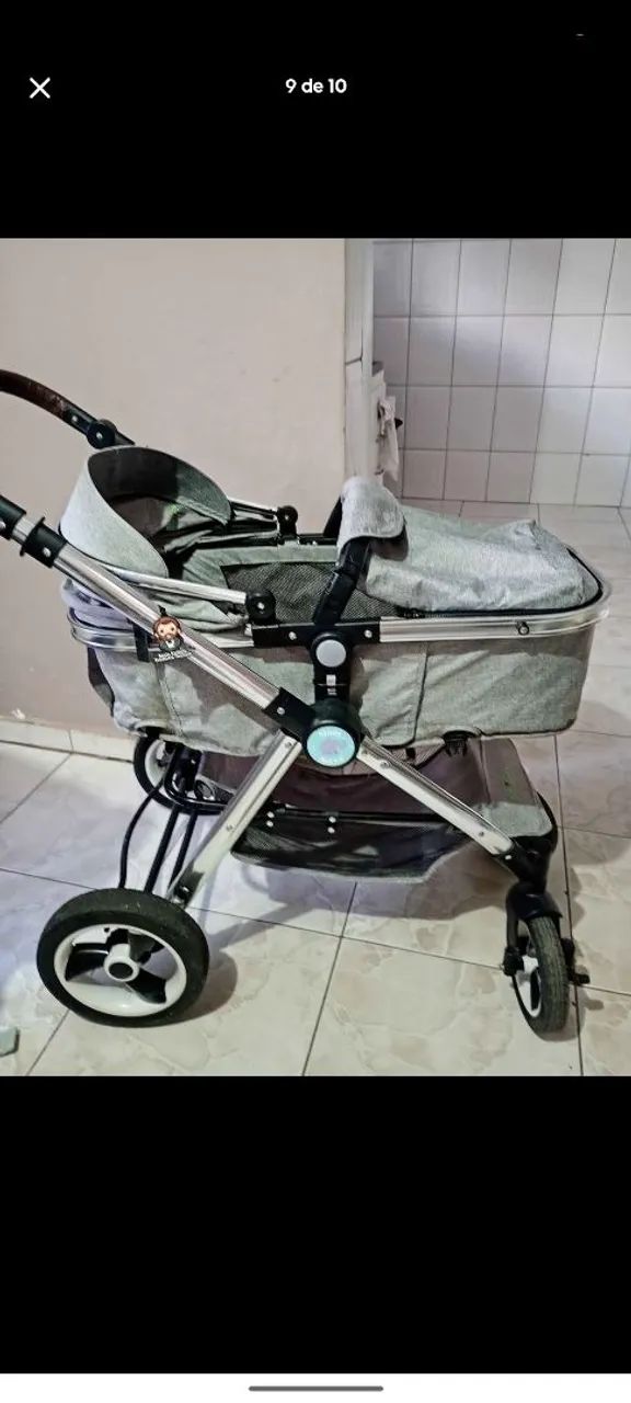 Carrinho de bebê 2 em 1 - Foto 3