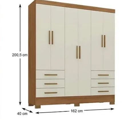 Guarda roupa casal