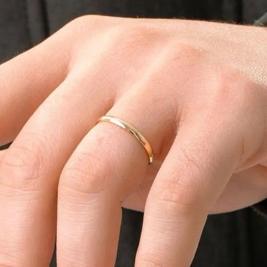 Par de aliança 18k de ouro 