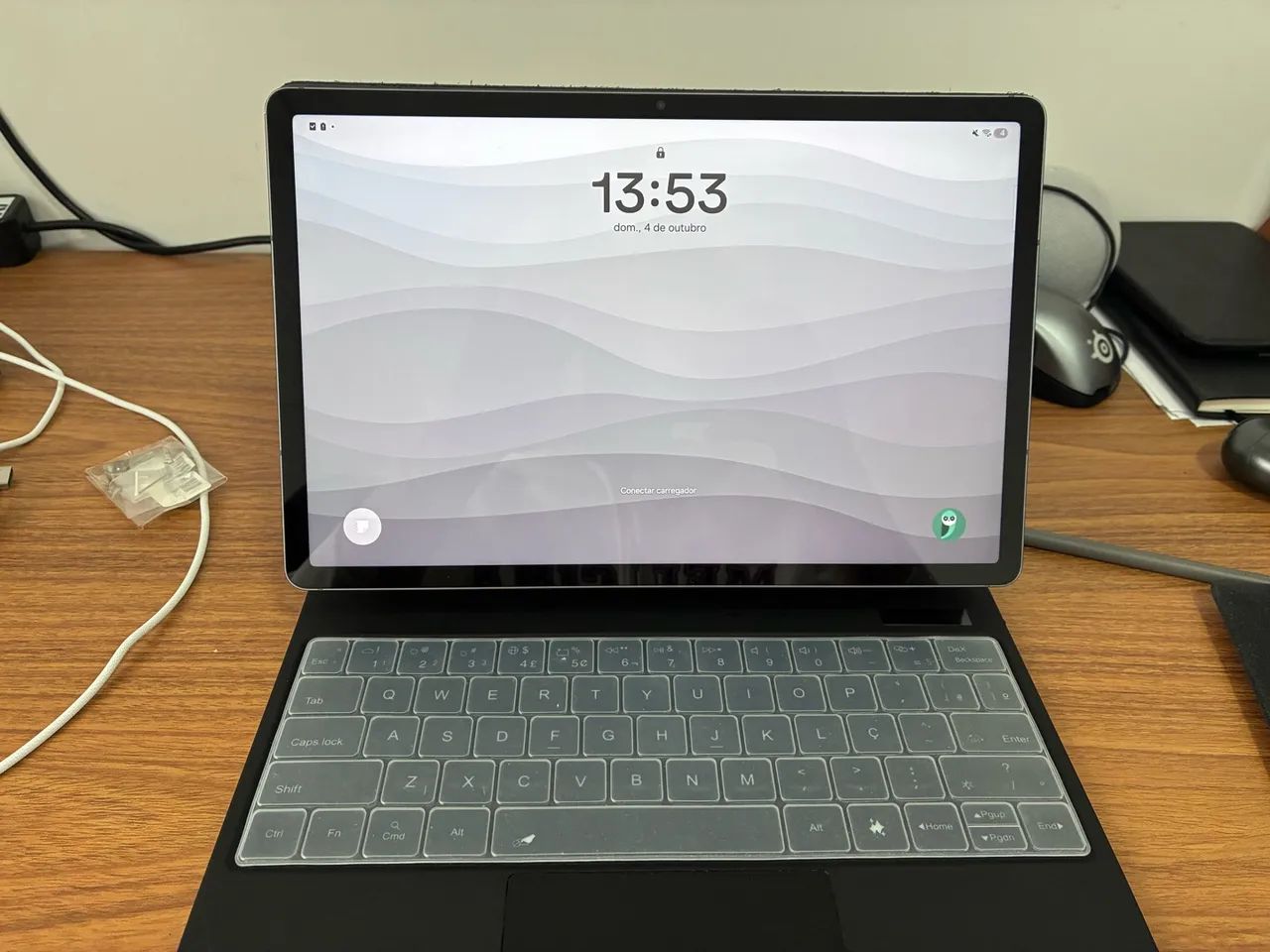 Samsung galaxy S9 FE + acompanha capa teclado  - Foto 5