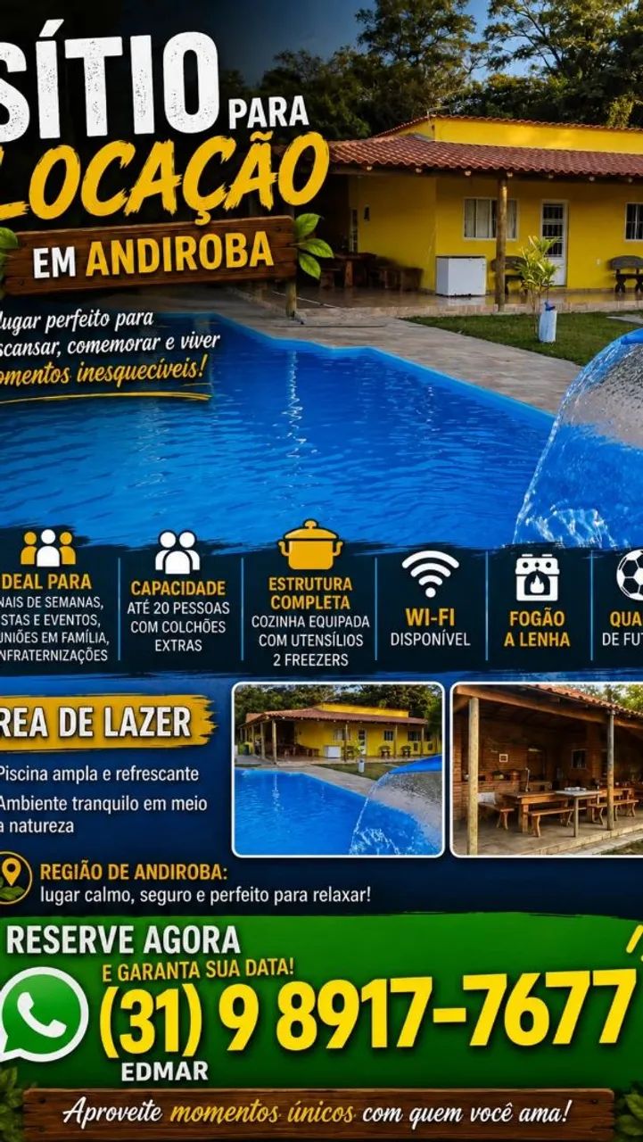 Alugo Sítio Sonho Meu 