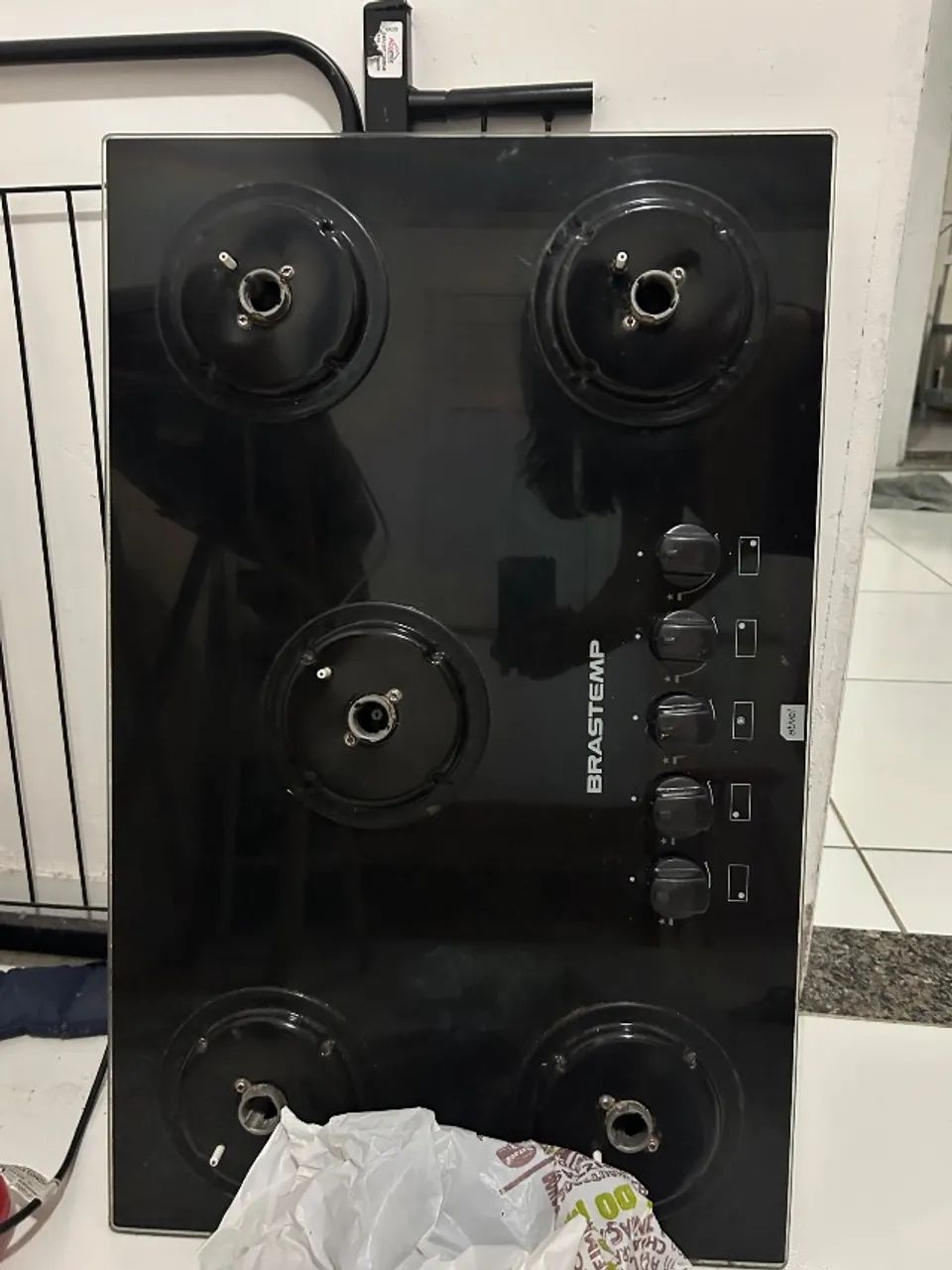 Cooktop 5 bocas Brastemp